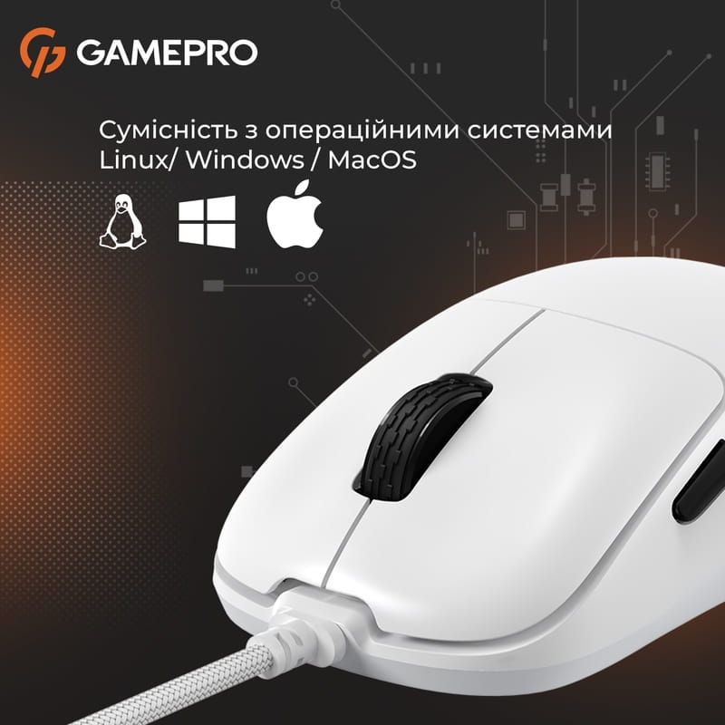 Мышь GamePro GM690W White