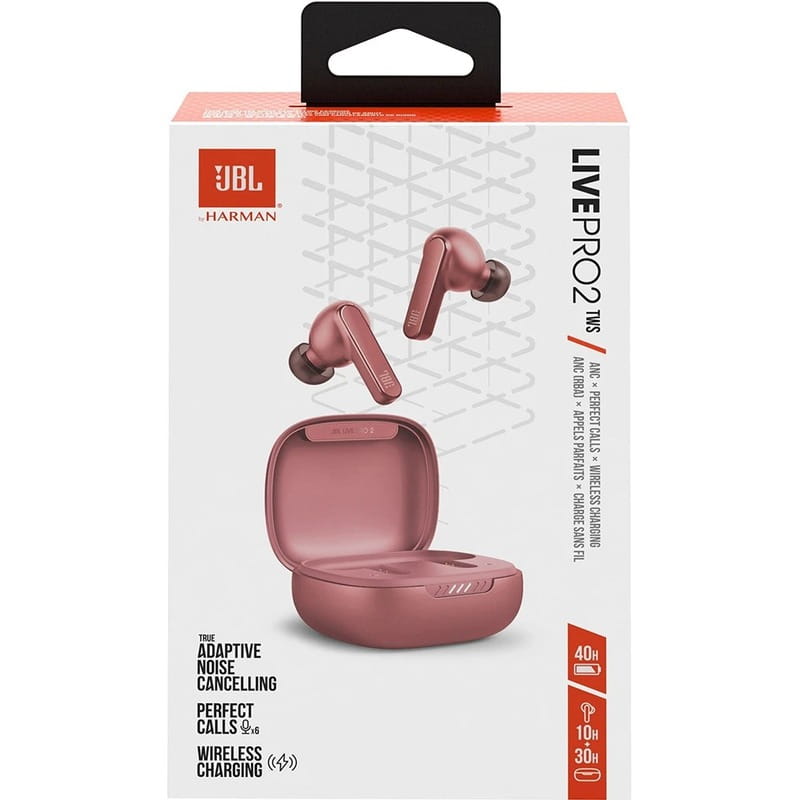 Bluetooth-гарнитура JBL Live Pro 2 Rose (JBLLIVEPRO2TWSROS)