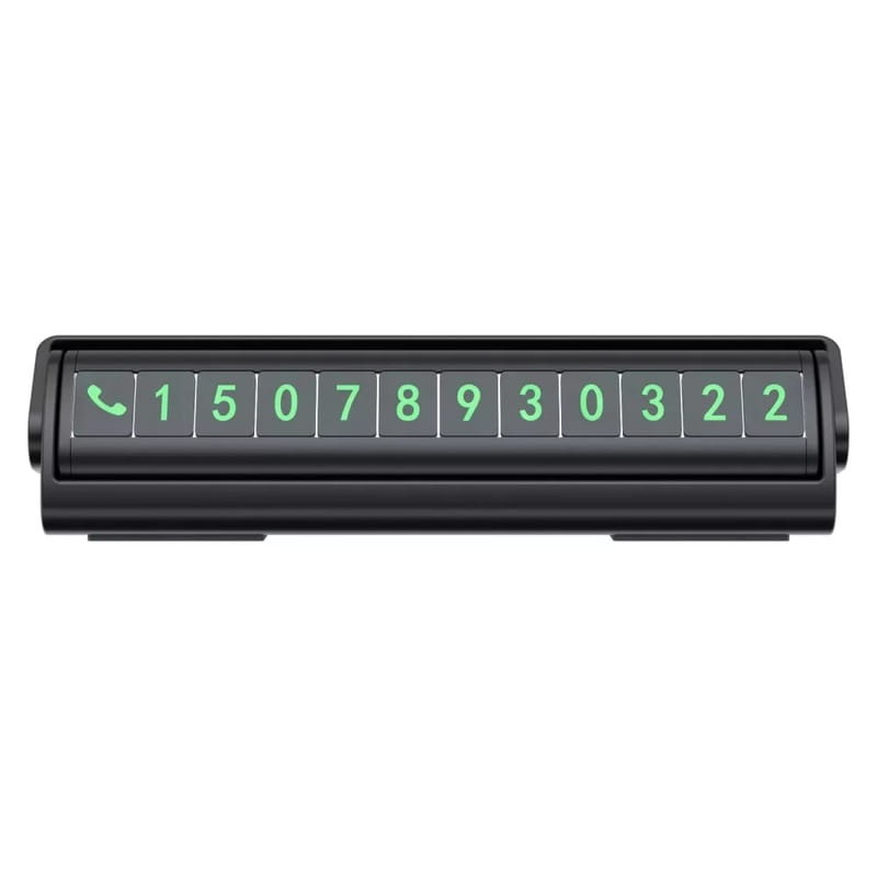 Парковочная карта Proove Twins Parking Number Plate Black (AATP00000001)