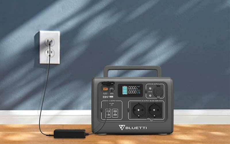 Зарядна станція EcoFlow Bluetti PowerOak EB55 537Wh/150000mAh/700W Black (PB930340)