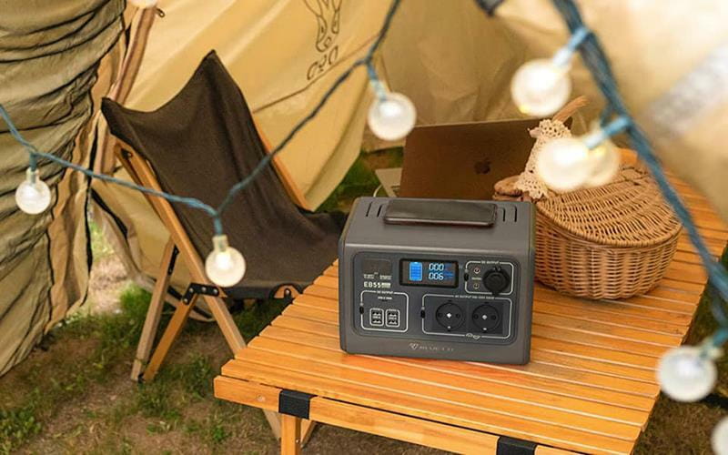Зарядна станція EcoFlow Bluetti PowerOak EB55 537Wh/150000mAh/700W Black (PB930340)
