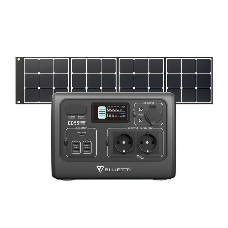 Зарядна станція EcoFlow Bluetti PowerOak EB55 537Wh/150000mAh/700W Black (PB930340)