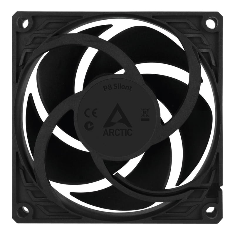 Вентилятор Arctic P8 Silent Black (ACFAN00152A)