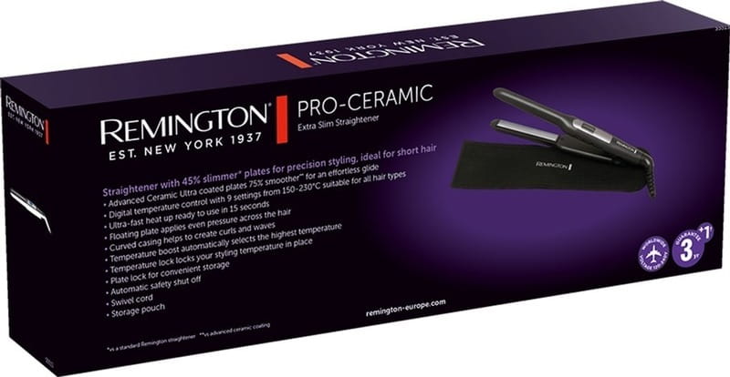 Утюжок (выпрямитель) для волос Remington S5515 Pro-Ceramic Extra Slim