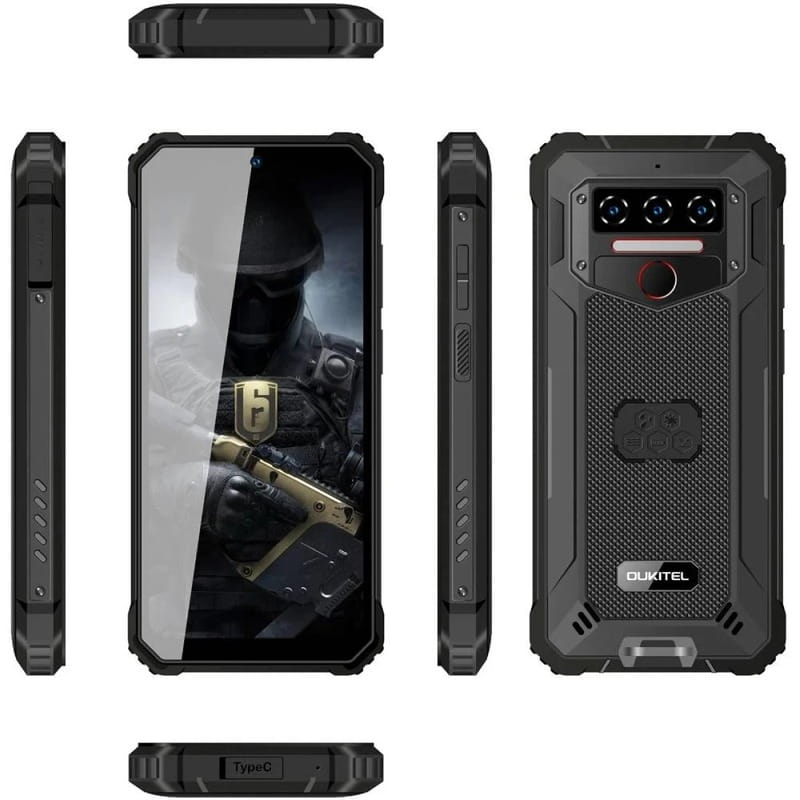 Смартфон Oukitel WP23 4/64GB Black (6931940722025)