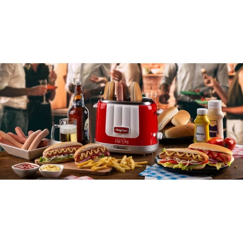 Бутербродница Ariete 0206 Hot Dog Red