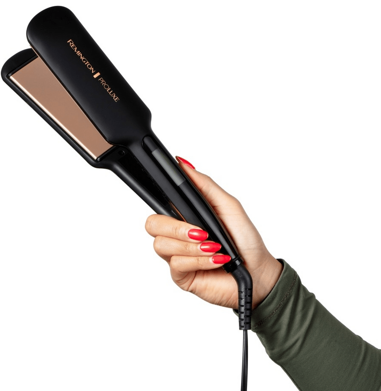 Утюжок (выпрямитель) для волос Remington S9150B PROluxe Midnight Wide Plate Straightener