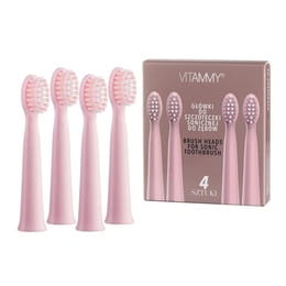 Набор насадок для зубной щетки Vitammy TH1811-4 Rose (4 шт.)