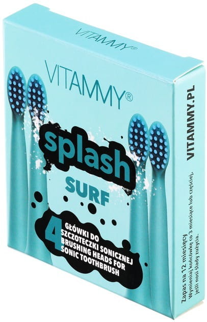 Набор насадок для зубной щетки Vitammy TH1811-4 Surf (4 шт.)