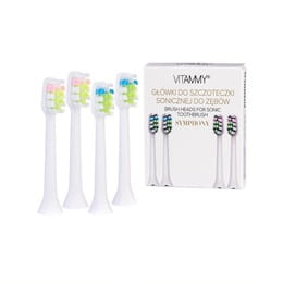 Набор насадок для зубной щетки Vitammy TH1911-4 White (4 шт.)