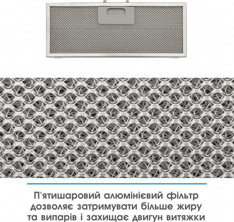 Витяжка Eleyus Urban 800 LED 52 BL