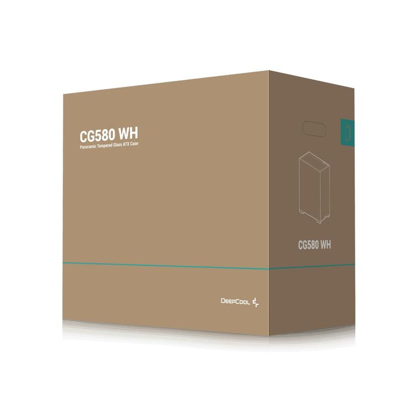 Корпус DeepCool CG580 White (R-CG580-WHNDA0-G-1) без БП