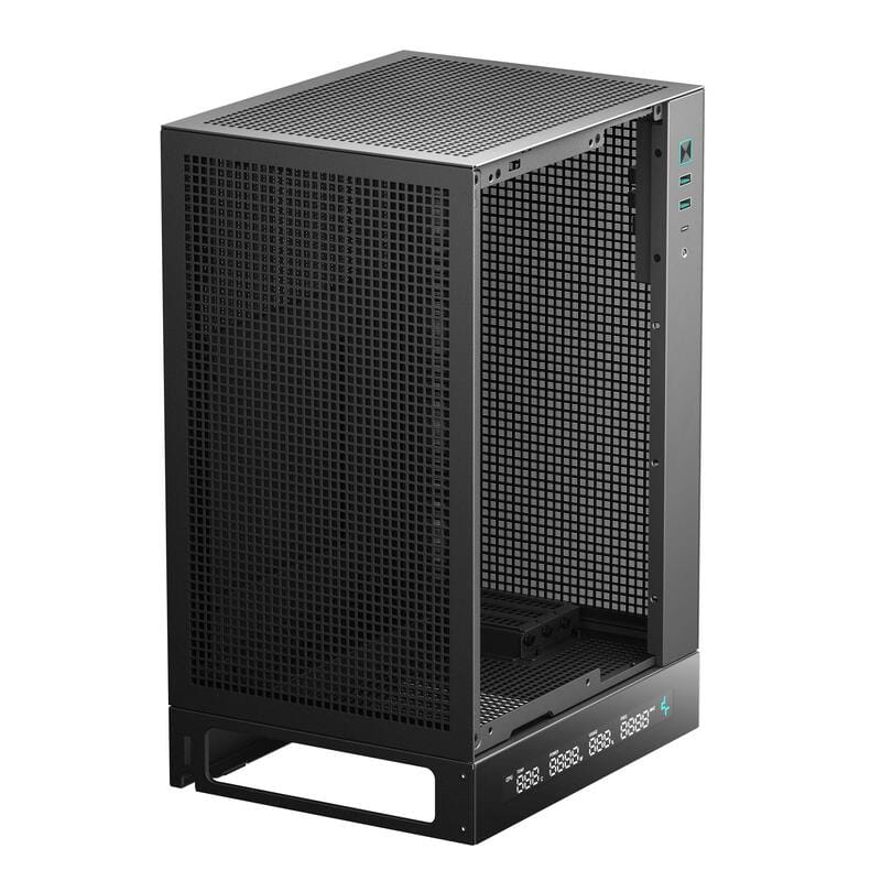 Корпус DeepCool CH170 Digital Black (R-CH170-BKNPI0D-G-1) без БП