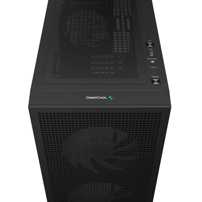 Корпус DeepCool CH360 Digital Black (R-CH360-BKAPE3D-G-1) без БЖ