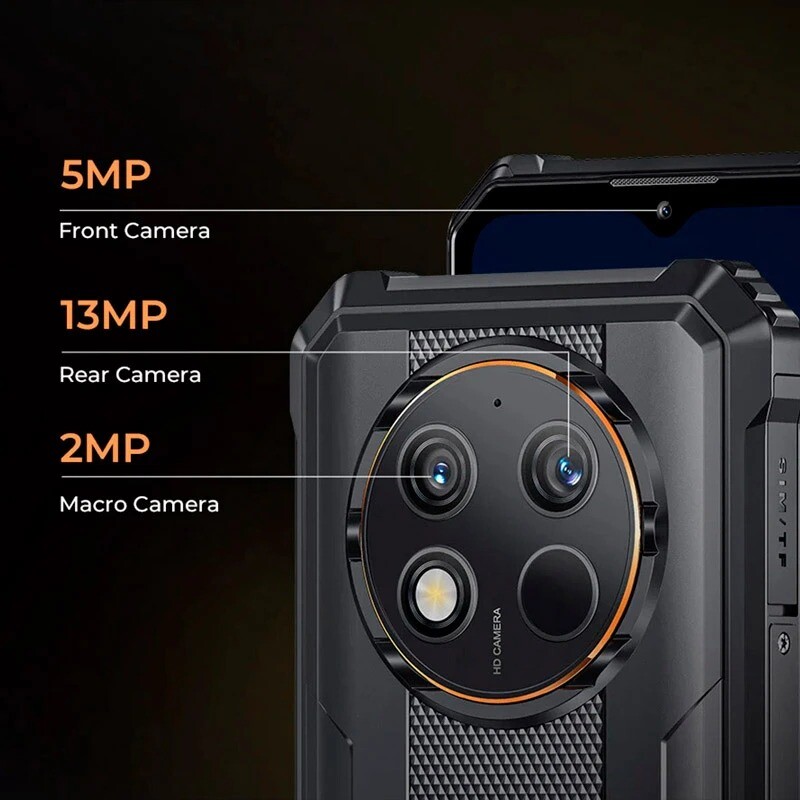 Смартфон Oukitel WP28S 4/128GB Black (6931940757621)