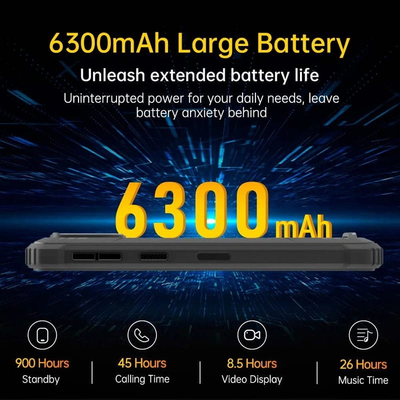 Смартфон Oukitel G2 4/64GB Black (6931940757713)