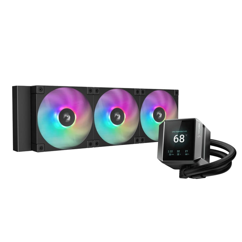 Система водяного охлаждения DeepCool Mystique 240 ARGB Black (R-LX550-BKADSNC-G-1)