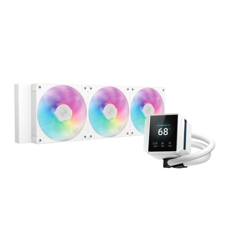 Система водяного охлаждения DeepCool Mystique 360 ARGB White (R-LX360-WHDSNMCP-G-1)