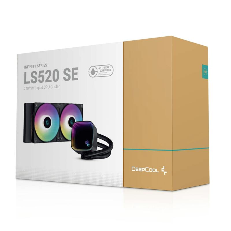 Система водяного охолодження DeepCool LS520 SE Black (R-LS520-BKAMMM-G-1)