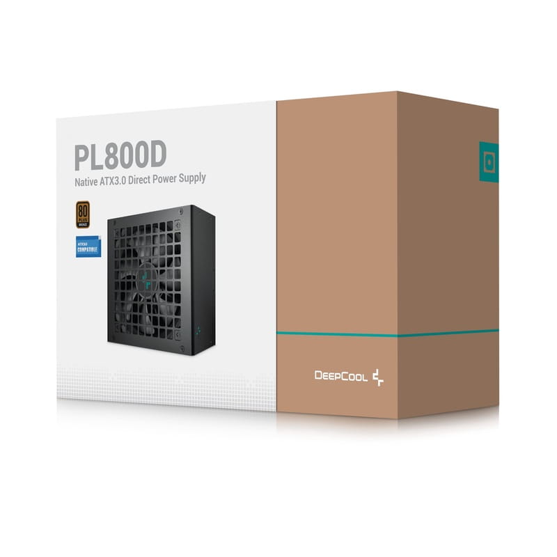 Блок питания DeepCool PL800D (R-PL800D-FC0B-EU-V2) 800W