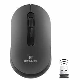 Мышь беспроводная REAL-EL RM-470W Dark Gray