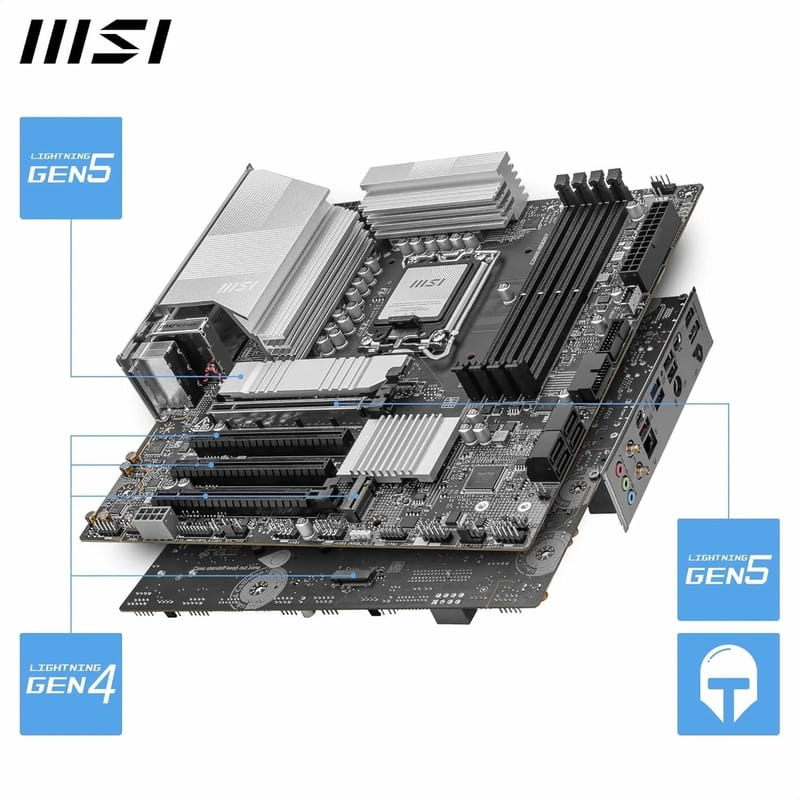 Материнская плата MSI Pro B860M-A WiFi Socket 1851