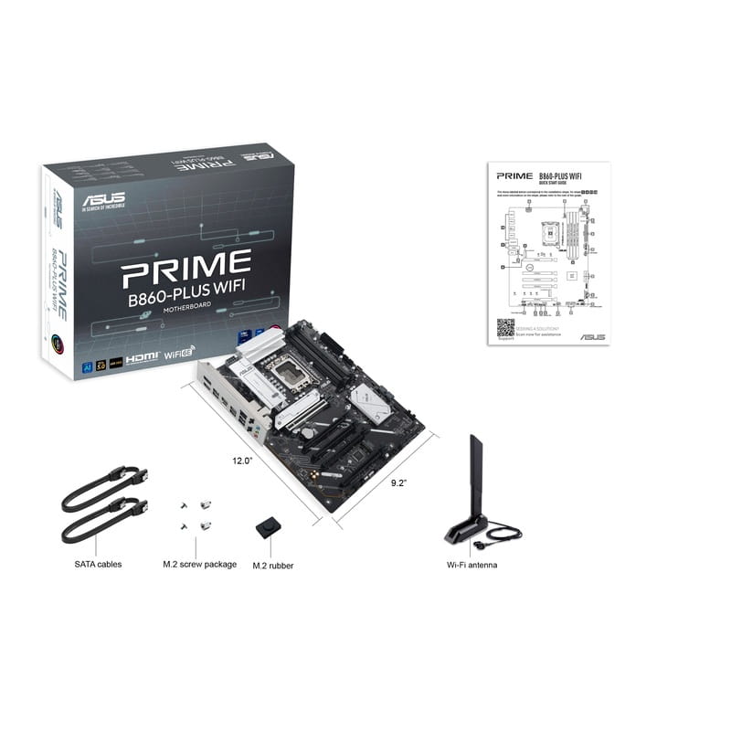 Материнська плата Asus Prime B860-Plus WiFi Socket 1851