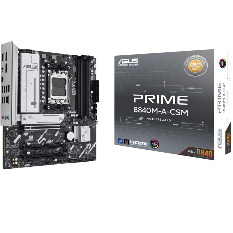 Материнська плата Asus Prime B840M-A-CSM Socket AM5