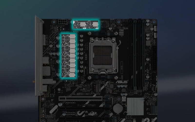 Материнская плата Asus Prime B840M-A-CSM Socket AM5