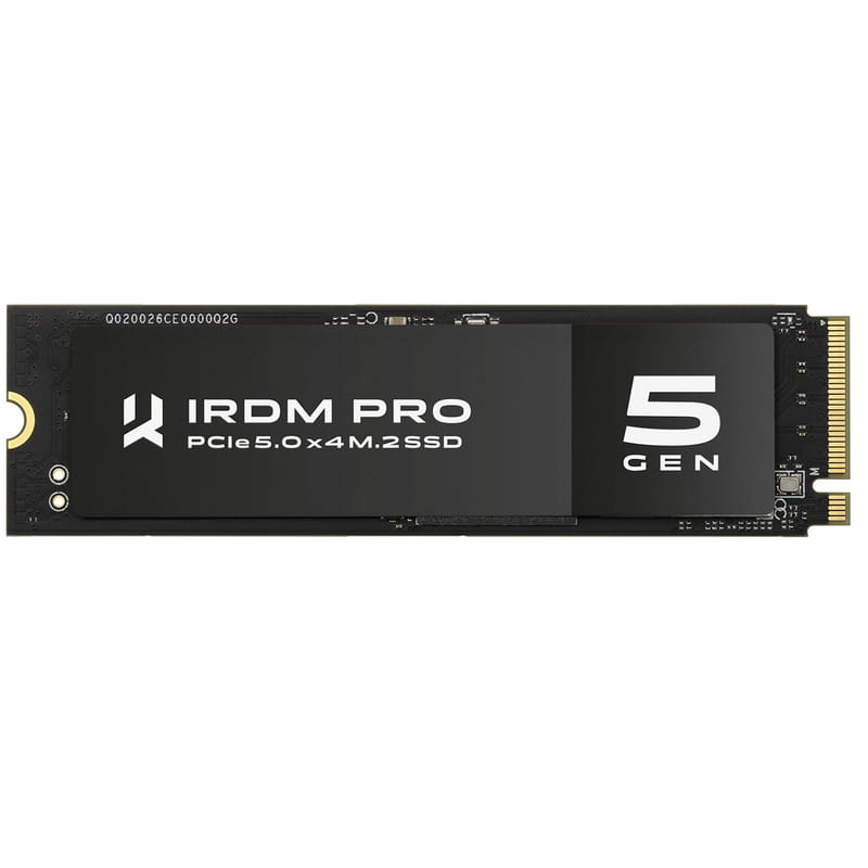 Накопитель SSD 1TB Goodram IRDM Pro Gen5 M.2 2280 PCIe 5.0 x4 3D TLC (IRP-SSDPR-P54S-1K0-80)