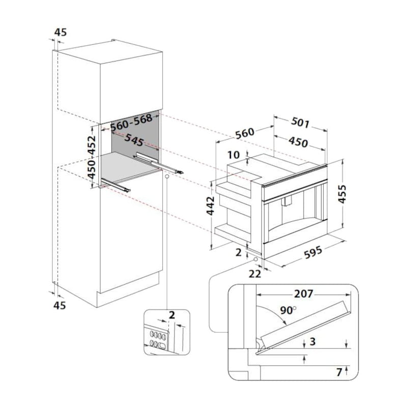 Встраиваемая кофемашина Whirlpool W11 CM145 (W11CM145)