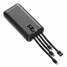 Универсальная мобильная батарея Lionpatton L20 20000mAh Black (LI- L20-BK)