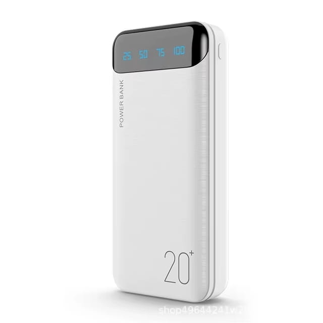 Універсальна мобільна батарея Lionpatton L10 20000mAh White (LI- L10-WK)