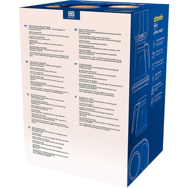 Кофеварка Russell Hobbs 26840-56 Attentiv