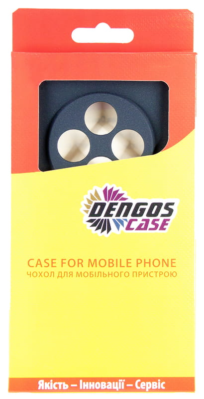 Чeхол-накладка Dengos Carbon для Xiaomi Redmi 14C Blue (DG-KM-120) + защитное стекло