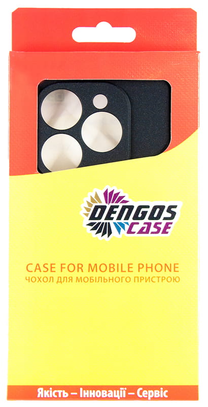 Чeхол-накладка Dengos Carbon для Tecno Spark 20C Black (DG-TPU-CRBN-219)