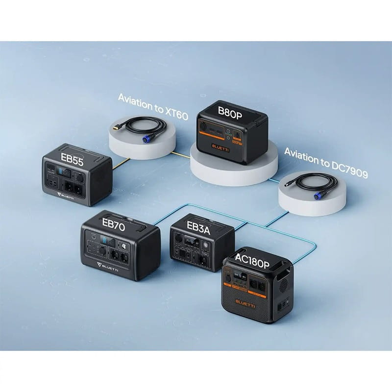 Додатковий акумулятор для зарядної станції Bluetti B80P 806Wh (PB931262)