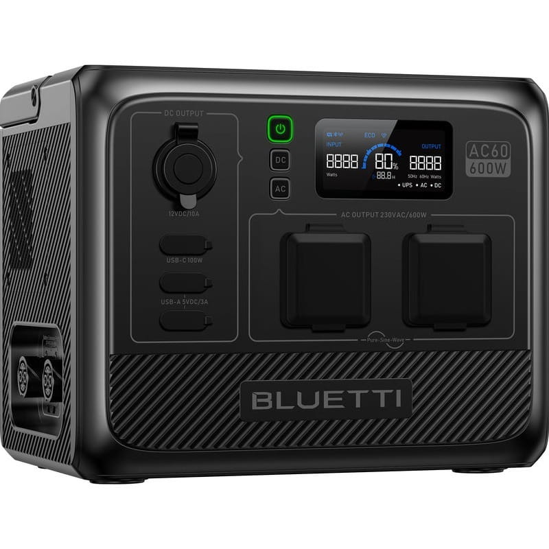 Зарядна станція Bluetti AC60 403Wh, 600W