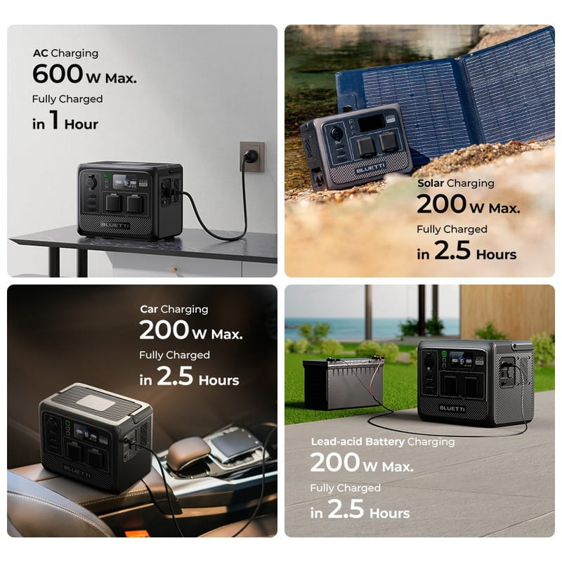 Зарядна станція Bluetti AC60 403Wh, 600W