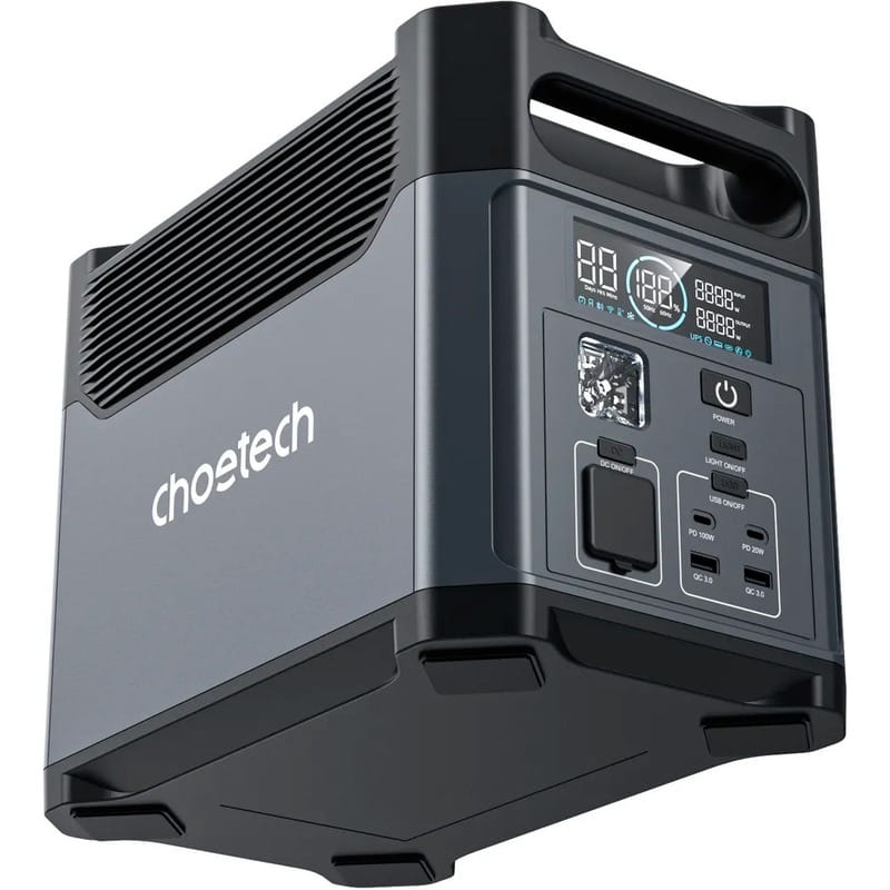Зарядна станція Choetech BS061 1024Wh, 1200W (BS061-EU-GY)