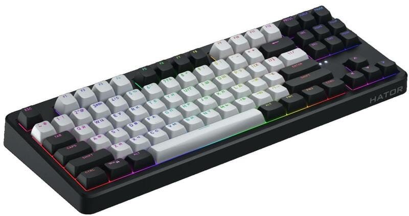 Клавиатура беспроводная Hator Rockfall 3 Mecha TKL Wireless Orange Black (HTK850UA)