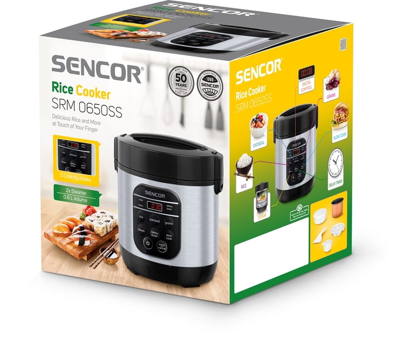 Рисоварка Sencor SRM 0650SS