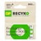 Фото - Акумулятори GP Recyko Eco AAA/HR03 NI-MH 950mAh Box 4 шт | click.ua