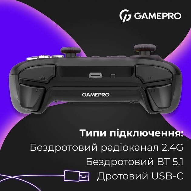 Геймпад GamePro GPX13B Black