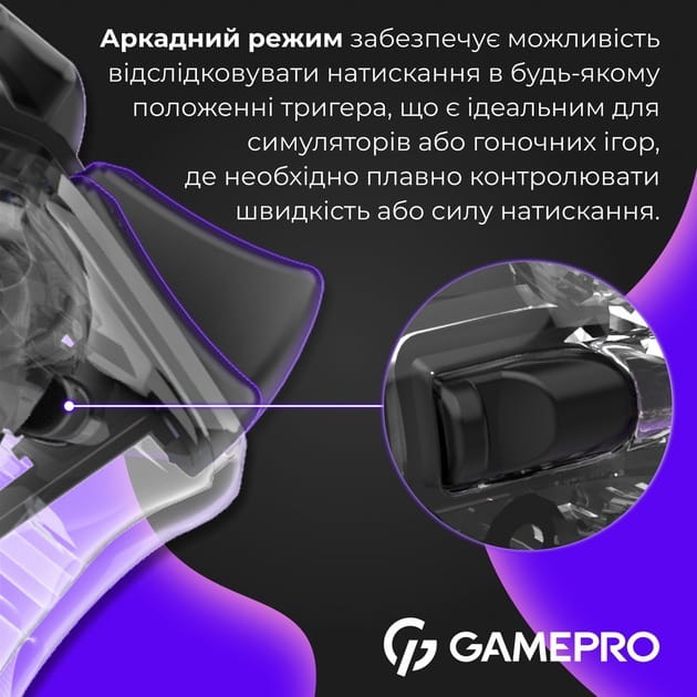 Геймпад GamePro GPX13T Transparent