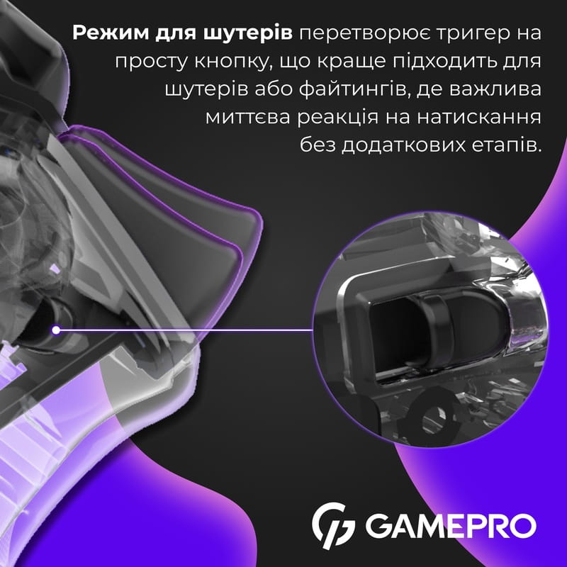 Геймпад GamePro GPS13T Transparent