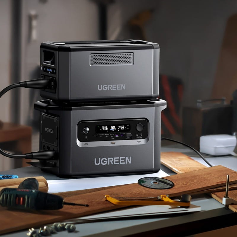 Додатковий акумулятор для зарядної станції Ugreen EB2000 2048Wh