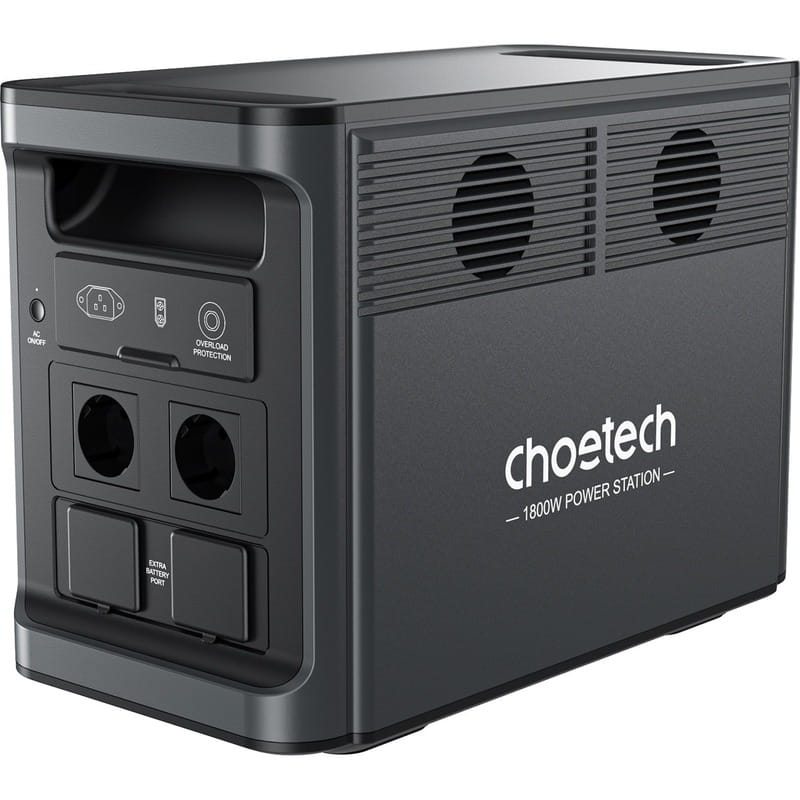 Зарядна станція Choetech BS065 1536Wh, 1800W (BS065-EU-BK)