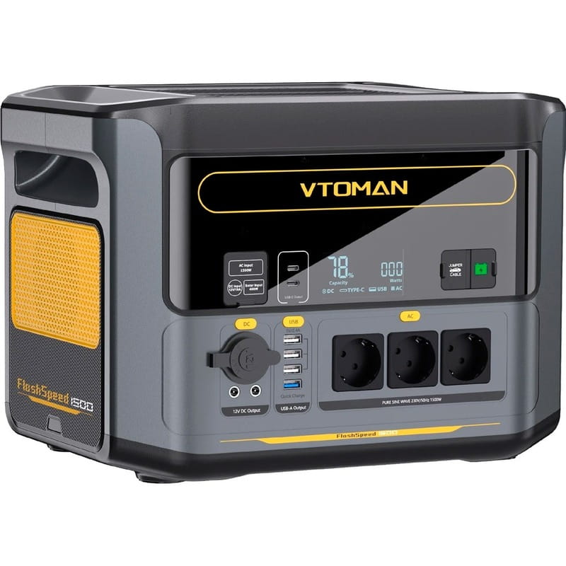 Зарядная станция Vtoman FlashSpeed 1500 PB-58 1548Wh, 1500W