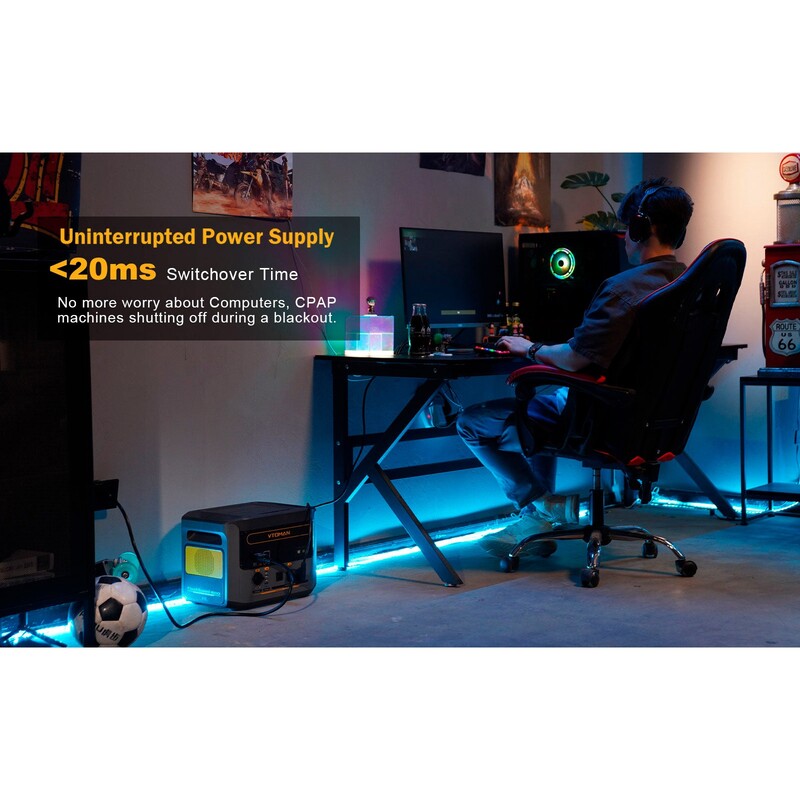 Зарядна станція Vtoman FlashSpeed 1500 PB-58 1548Wh, 1500W